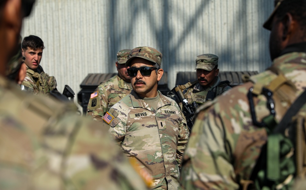 Cal Guard Soldiers managing Eaton Fire traffic control prepare for redeployment to home station