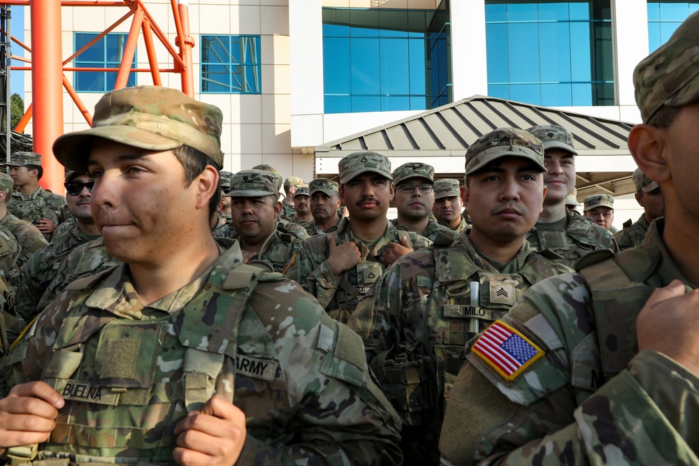 Cal Guard Soldiers managing Eaton Fire traffic control prepare for redeployment to home station