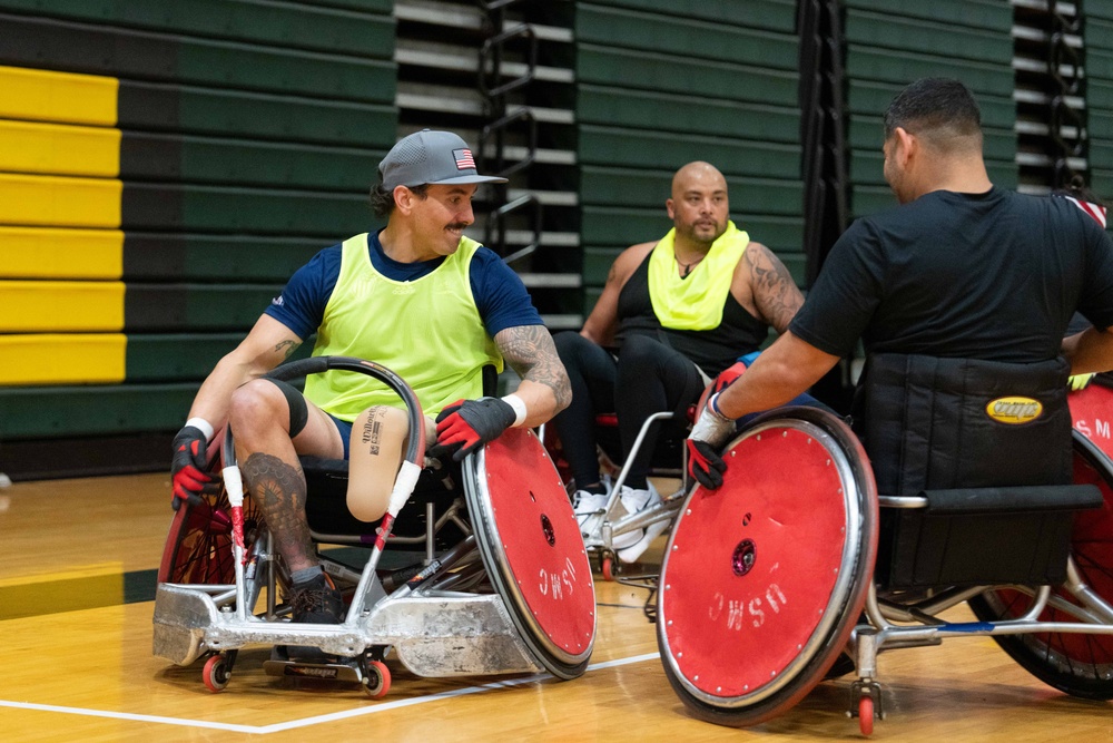 JBLM Training Camp | Wheelchair Rugby | SOCOM CPT Joshua Martin (ret.)