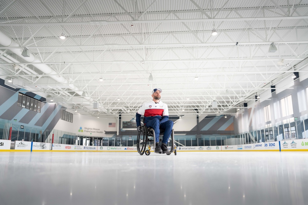 JBLM Training Camp | Wheelchair Curling | Air Force TSgt Justin Wolfe (ret.)