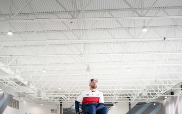 JBLM Training Camp | Wheelchair Curling | Air Force TSgt Justin Wolfe (ret.)