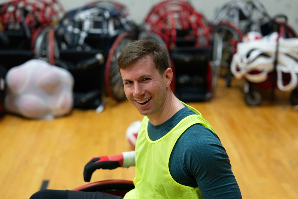 JBLM Training Camp | Wheelchair Rugby | Navy LT Jarek Neczypor (ret.)