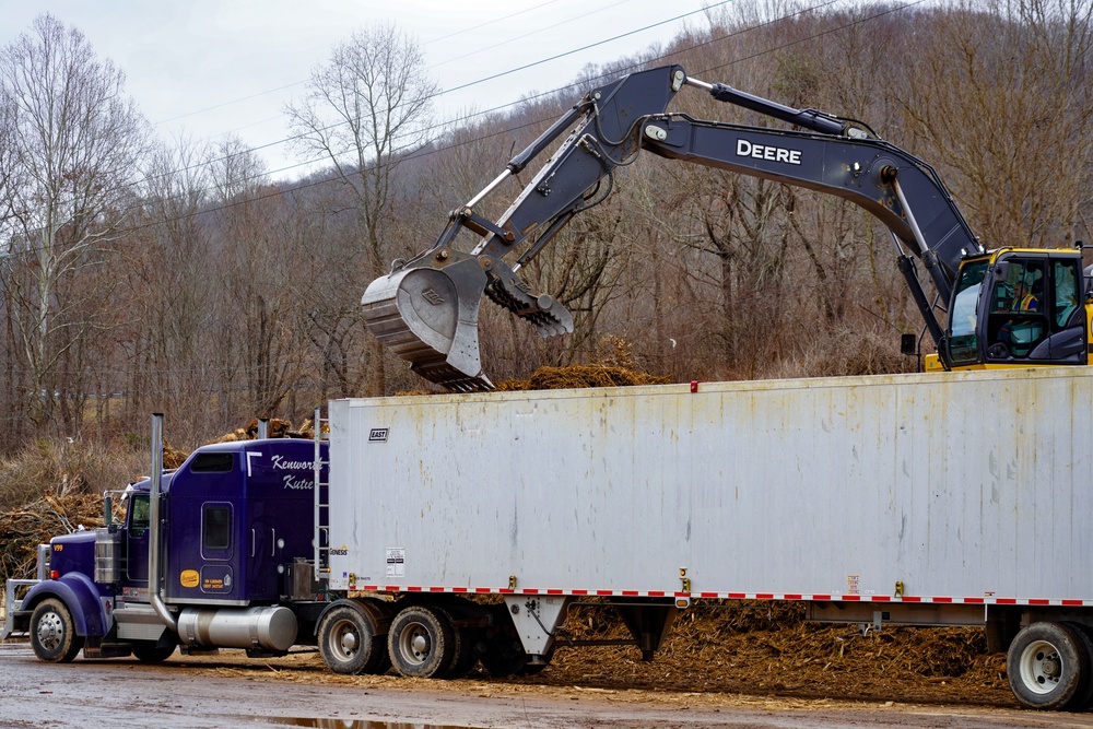 Debris Processing Site in Swannanoa, North Carolina (2)