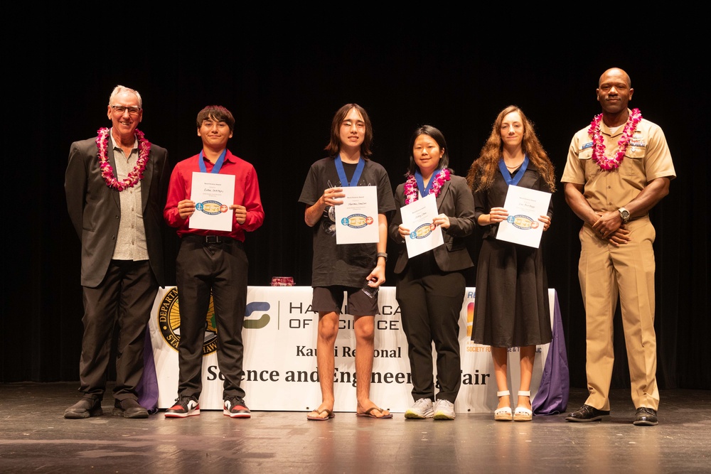 PMRF Presents Naval Science Awards at the Kauai Regional Science and Engineering Fair