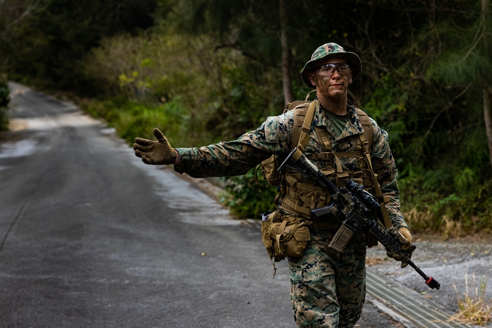 12th MLR Marines Execute Patrolling Operations