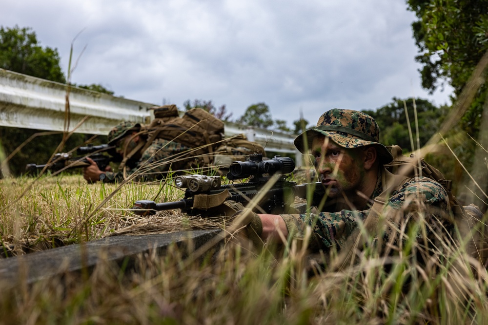 12th MLR Marines Execute Patrolling Operations