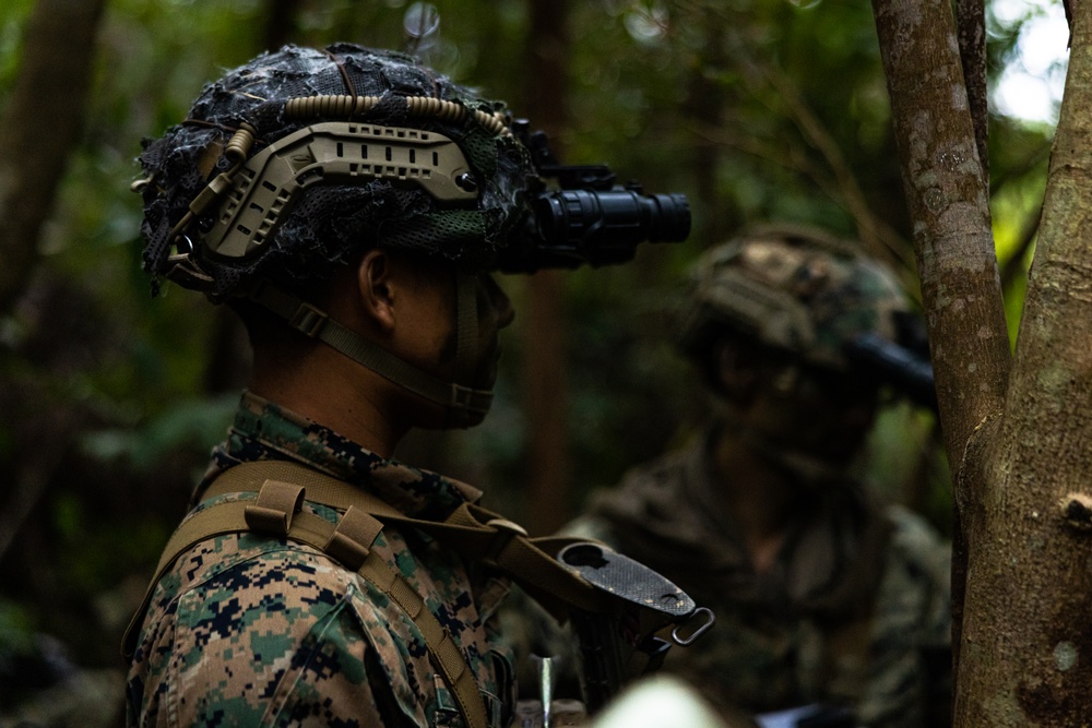 12th MLR Marines Execute Patrolling Operations