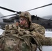 AKARNG infantry and aviators team up during winter FTX