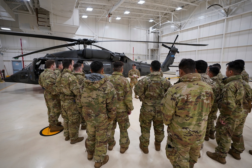 AKARNG infantry and aviators team up during winter FTX