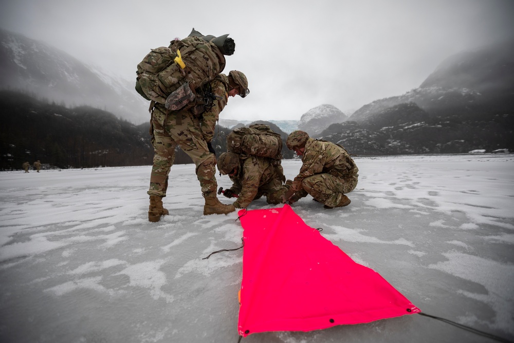 AKARNG infantry and aviators team up during winter FTX