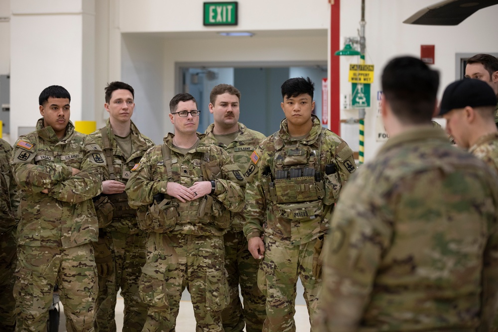 AKARNG infantry and aviators team up during winter FTX