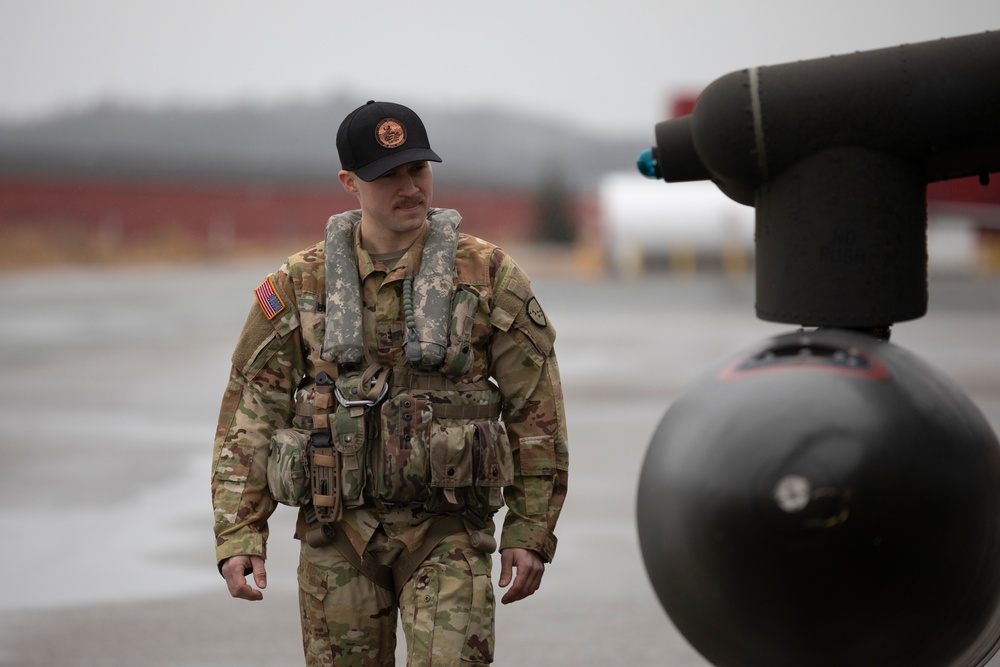 AKARNG infantry and aviators team up during winter FTX