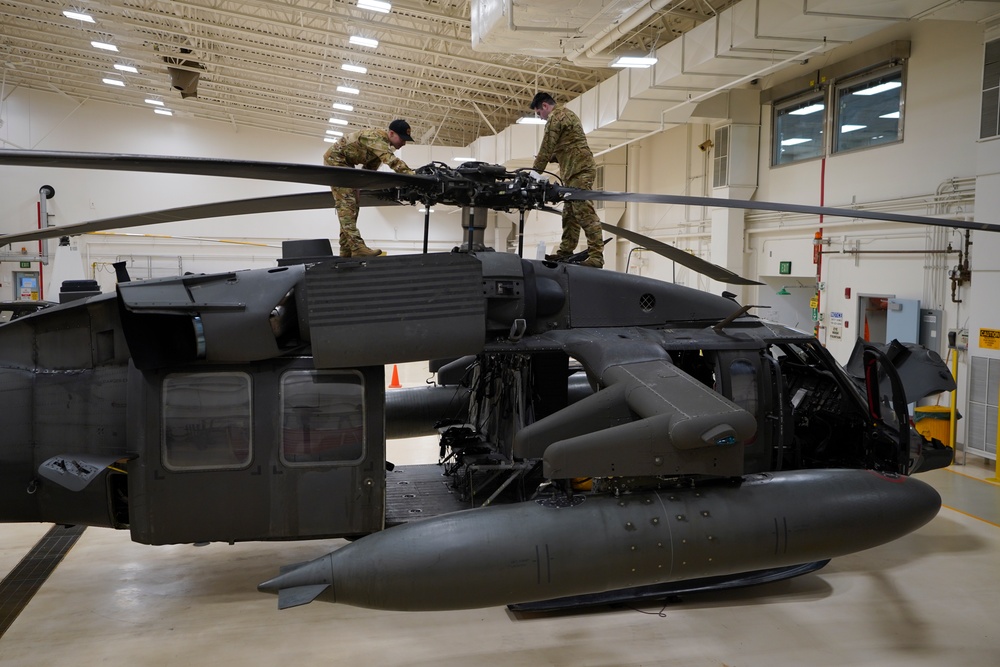 AKARNG Black Hawk aviators conduct flight operations out of Juneau