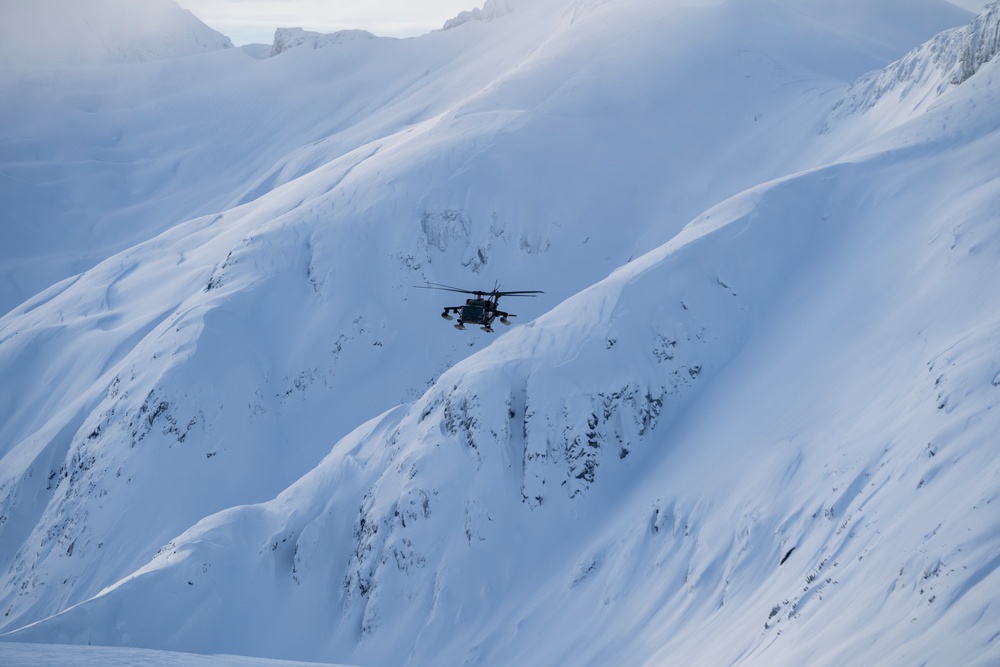 AKARNG Black Hawk aviators conduct flight operations out of Juneau