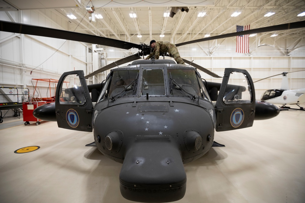 AKARNG Black Hawk aviators conduct flight operations out of Juneau