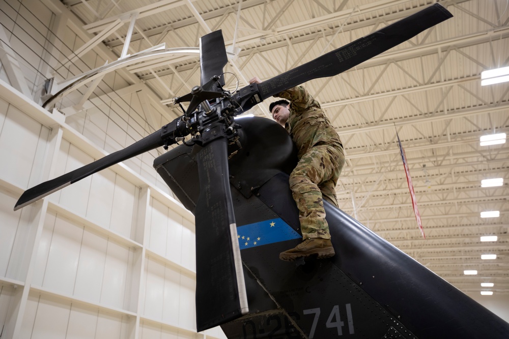 AKARNG Black Hawk aviators conduct flight operations out of Juneau