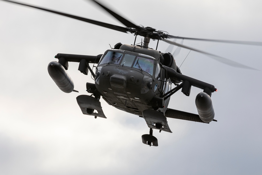 AKARNG Black Hawk aviators conduct flight operations out of Juneau