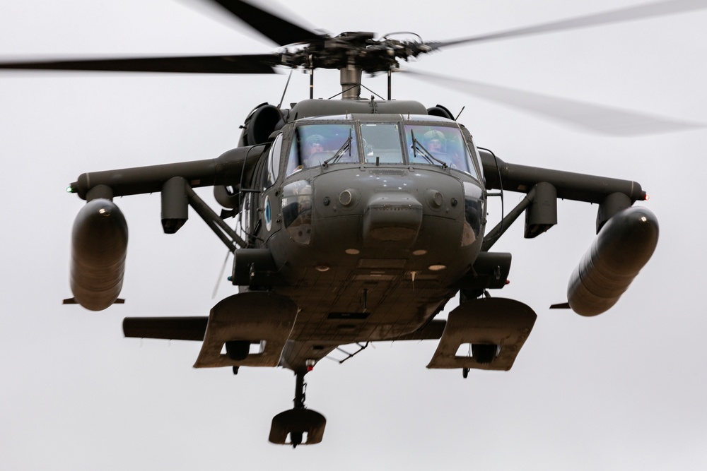 AKARNG Black Hawk aviators conduct flight operations out of Juneau