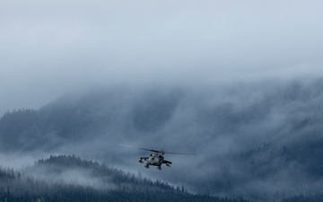 AKARNG Black Hawk aviators conduct flight operations out of Juneau