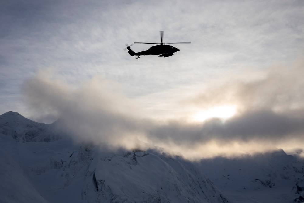 AKARNG Black Hawk aviators conduct flight operations out of Juneau