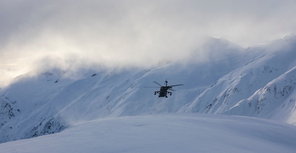 AKARNG Black Hawk aviators conduct flight operations out of Juneau