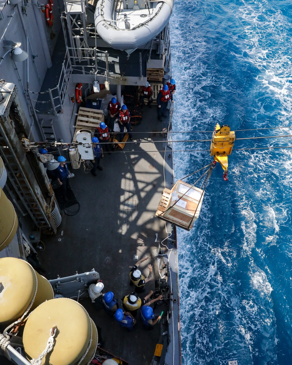 USS Princeton conducts routine operations as part of the Carl Vinson Carrier Strike Group