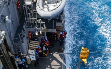 USS Princeton conducts routine operations as part of the Carl Vinson Carrier Strike Group