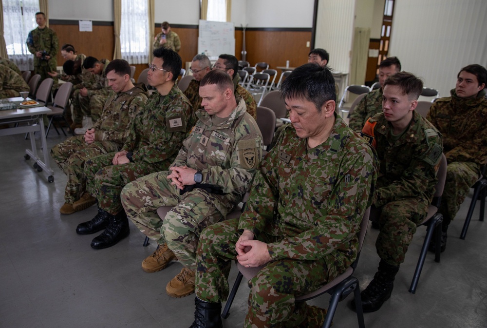 U.S. Soldiers and JGSDF Members Attend Religious Services