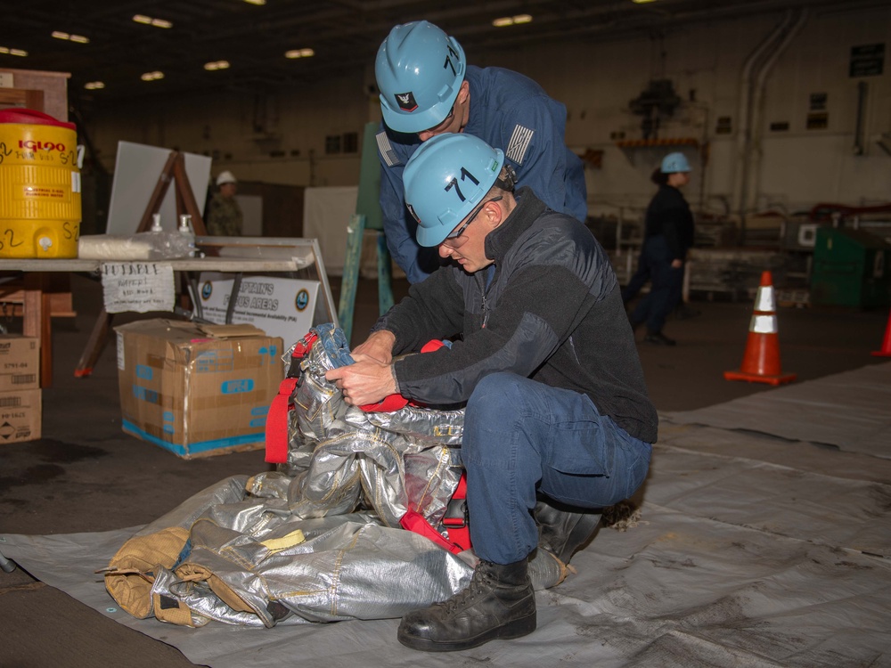 USS Theodore Roosevelt Maintenance Availability