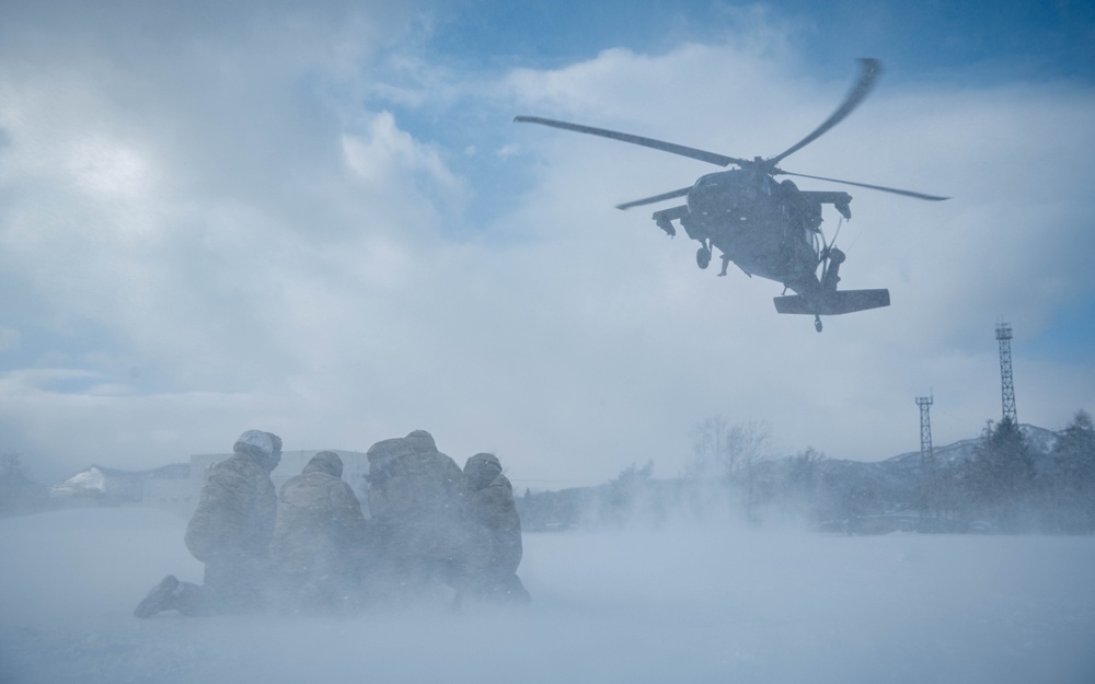 Black Hawk Arrival