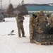 U.S. Army Soldiers Prepare a Cargo Net