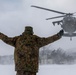 JGSDF Member Hails a U.S. Blackhawk