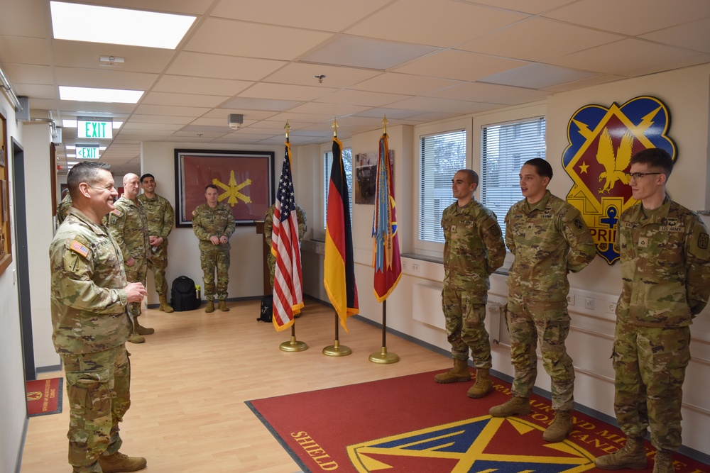 U.S. Army Sergeant Major of the Army visits 10th AAMDC 2025