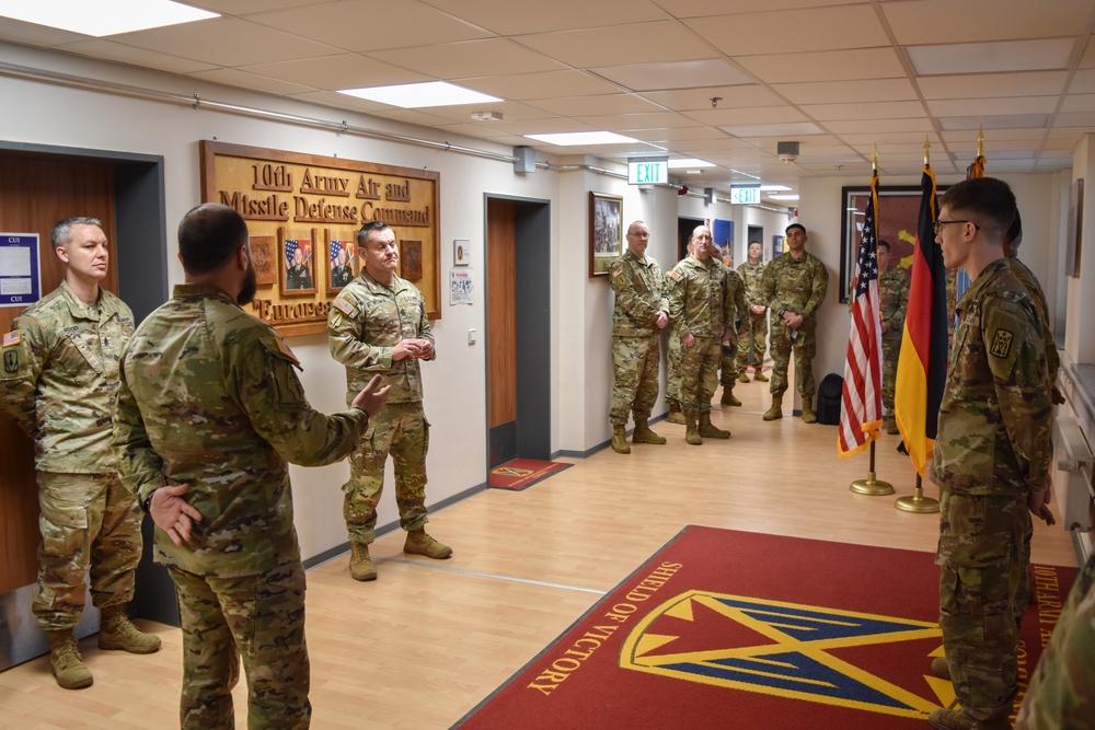 U.S. Army Sergeant Major of the Army visits 10th AAMDC 2025