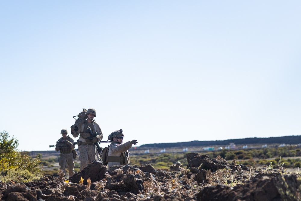 3d LCT Conducts Squad Attacks at Pohakuloa