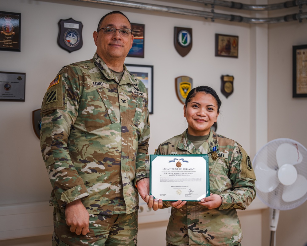 U.S. Army 10th AAMDC announces Sustainer of the Quarter 2025