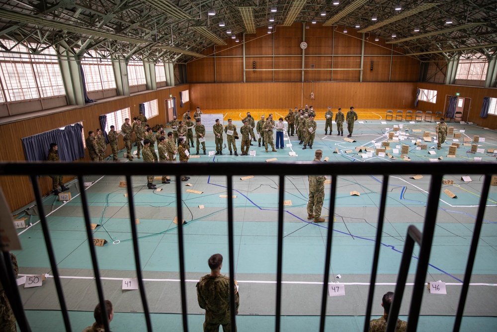 U.S. Soldiers and JGSDF Members Conduct a ROC Drill