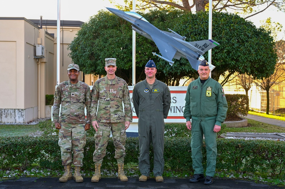 Chief of Chaplains visits Aviano Air Base
