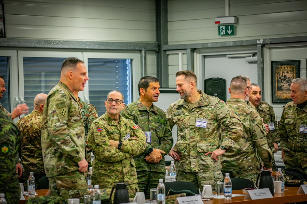 Distinguished Visitors from U.S. Army, NATO and partner nations observe training during Combined Resolve 25-1