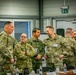 Distinguished Visitors from U.S. Army, NATO and partner nations observe training during Combined Resolve 25-1