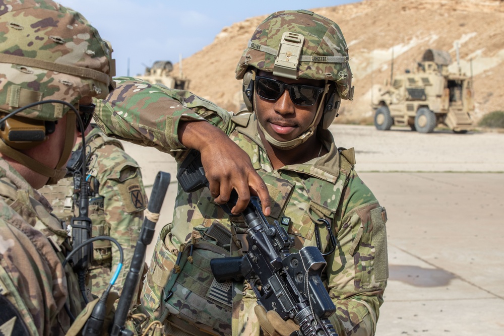 U.S. Troops Conduct Live Fire Exercise to Bolster Readiness