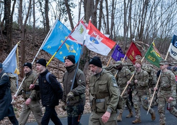Soldiers honor POWs with 60-mile ‘Long March’ reenactment