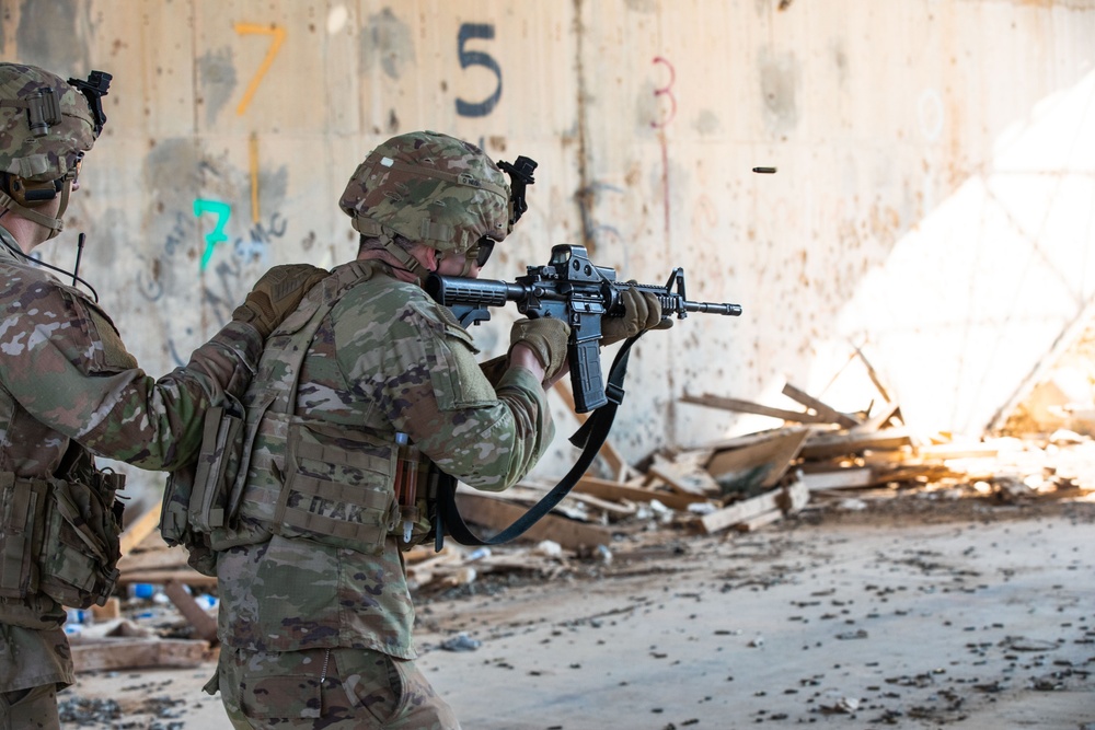 U.S. Troops Conduct Live Fire Exercise to Bolster Readiness