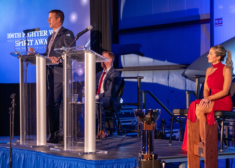 104th Fighter Wing Honors Outstanding Airmen at Annual Awards Banquet