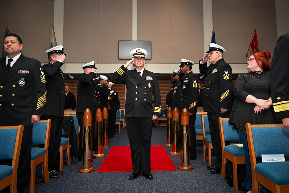 Commander Navy Recruiting Command hosts a Change of Command Ceremony