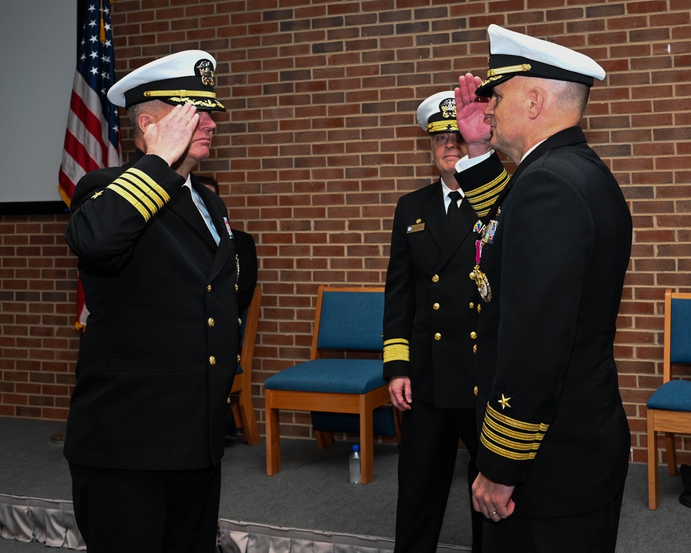 Commander Navy Recruiting Command hosts a Change of Command Ceremony