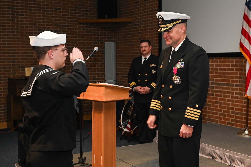 Commander Navy Recruiting Command hosts a Change of Command Ceremony