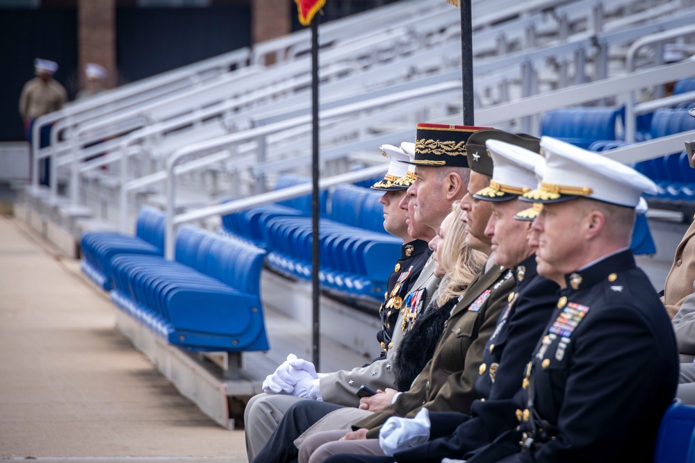 Commandant, Gen. Smith, Hosts a Honors Ceremony in Honor of the French Chief of Staff of the French Army, Gen. Pierre Schill