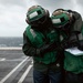 USS Gerald R. Ford (CVN 78) conducts general quarters drill