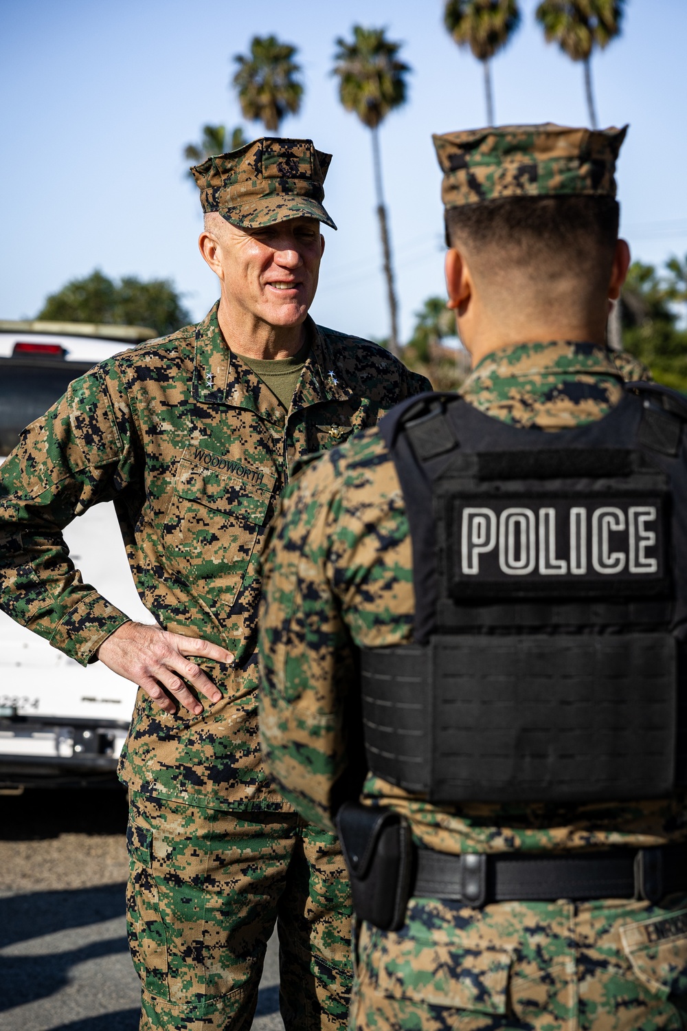 Major General Jason G. Woodworth Visits MCRD San Diego